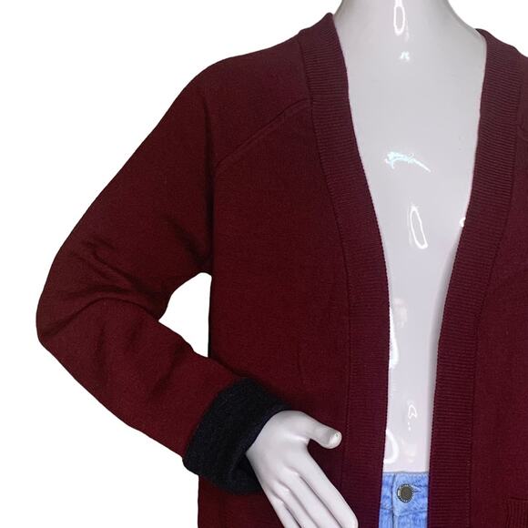 Lululemon Savannah Heather Reverse Me Wrap Cardigan Size L - Picture 3 of 12